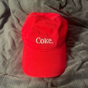 Coke Cola Printed Fitted 2017 Cap - Red